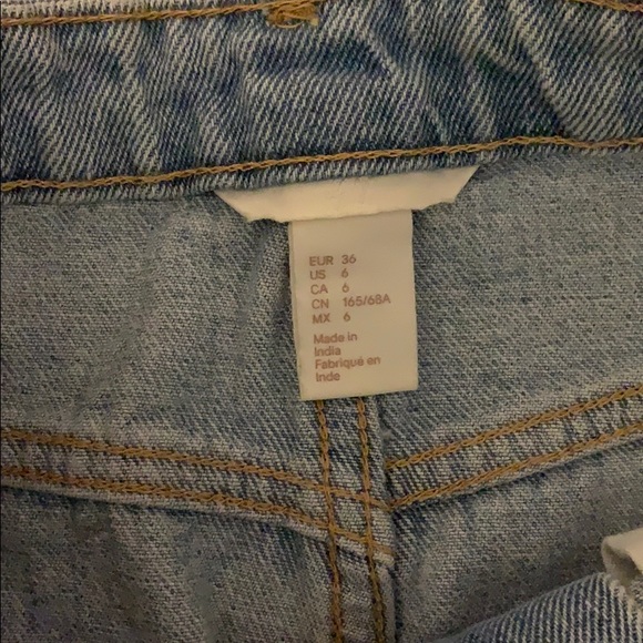 HM High-Waisted Blue Jean Skirt - Picture 2 of 3